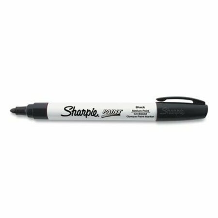 SANFORD Sharpie, PERMANENT PAINT MARKER, MEDIUM BULLET TIP, BLACK 35549